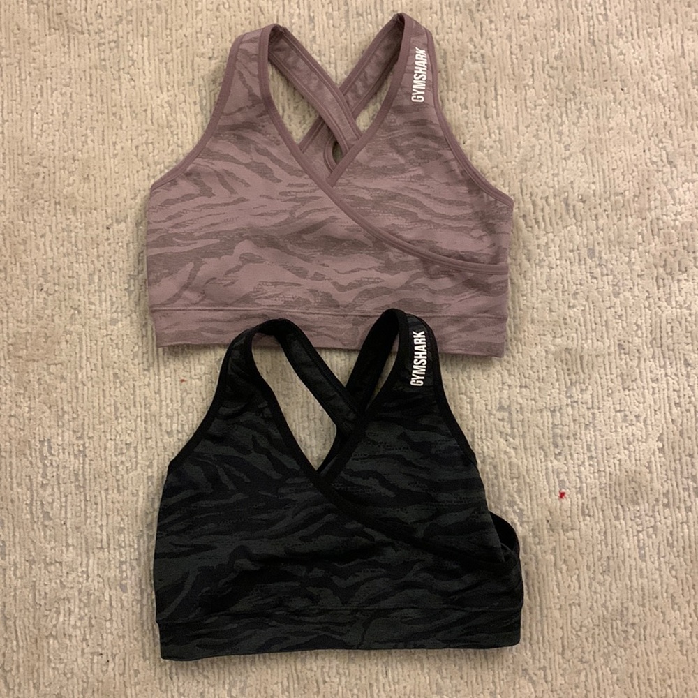 Gymshark sport bras x2